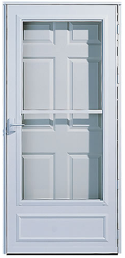 Maximize convenience with self-storing storm doors (Waukesha)